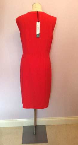 Brand New Preen Edition Pink Zip Front Crepe Dress Size 18 - Whispers Dress Agency - Sold - 3