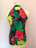 Vintage Jaeger Multi Coloured Cotton Print Top & Skirt Size 8 - Whispers Dress Agency - Womens Vintage - 3