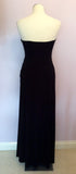 Laundry By Shelli Segal Black Strapless Evening Dress Size 4 UK 8 - Whispers Dress Agency - Womens Dresses - 5