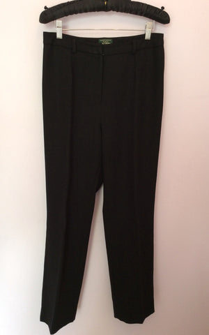 Hobbs Black Wool Jacket & Trouser Suit Size 10/12 - Whispers Dress Agency - Sold - 6