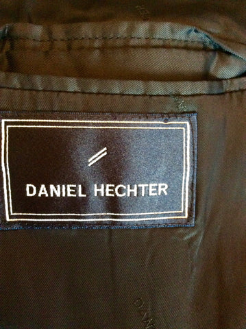 Daniel Hechter Black Pure Wool Tuxedo Suit Size 42S /36W /30L - Whispers Dress Agency - Sold - 5