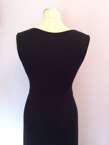 Phase Eight Black V Neckline Twist Maxi Dress Size 10 - Whispers Dress Agency - Sold - 5
