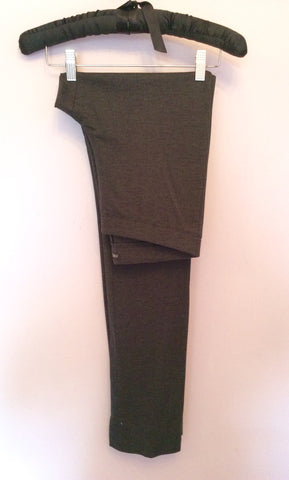 Marccain Dark Grey Smart Stretch Pants Size N3 UK 12/14 - Whispers Dress Agency - Sold - 1