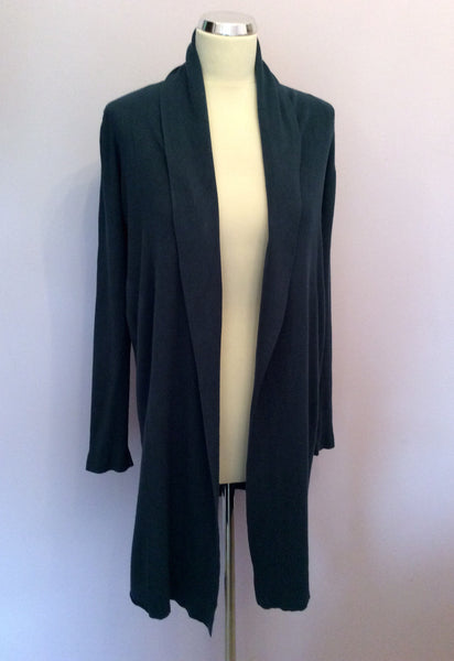 Phase Eight Dark Green / Teal Long Cardigan Size 14 - Whispers Dress Agency - Sold - 1