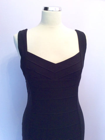 Star By Julien Macdonald Black Bodycon Dress Size 12 - Whispers Dress Agency - Sold - 2