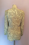 Alexon Beige & Ivory Print Occasion Jacket Size 10 - Whispers Dress Agency - Womens Suits & Tailoring - 3