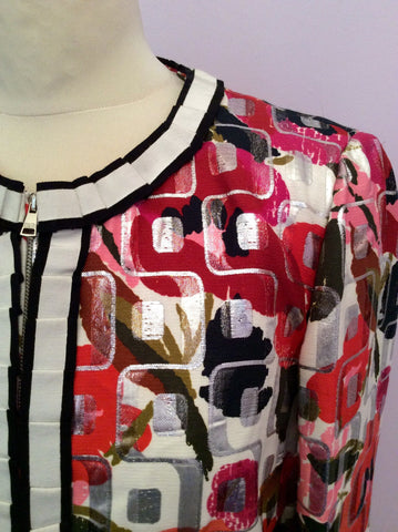 Brand New Dolce & Gabbana Multi Print Coat Size 46 Uk 14 - Whispers Dress Agency - Womens Coats & Jackets - 3