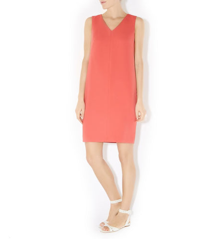 Brand New Hobbs Hibiscus Pink Oxbridge Dress Size 12 - Whispers Dress Agency - Womens Dresses - 2