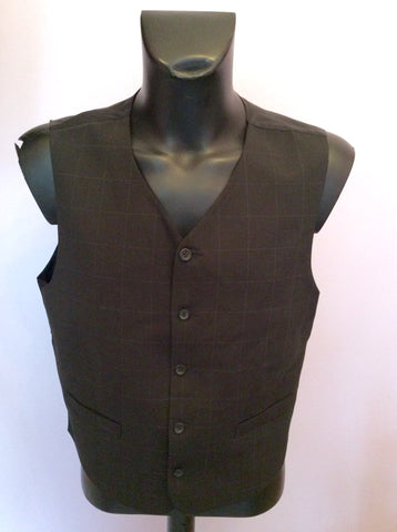 Tom English Charcoal Check Jacket, Waistcoat & 3 Pairs Of Trousers Suit Size 42S/38-40W - Whispers Dress Agency - Mens Suits & Tailoring - 4