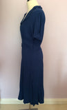 Cath Kidston Blue Tea Dress Size 12 - Whispers Dress Agency - Sold - 2