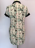 Rare Fred Perry Amy Winehouse Jukebox Mini Shirt Dress Size 10 - Whispers Dress Agency - Sold - 2
