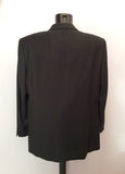 DESCH BLACK WOOL & CASHMERE SUIT JACKET SIZE 42R - Whispers Dress Agency - Mens Suits & Tailoring - 2