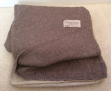 Brand New Made In Italy Light Brown Cashmere & Wool Scarf - Whispers Dress Agency - Womens Scarves & Wraps - 2