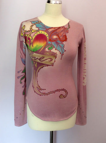 Von Dutch Print Silk, Cotton & Cashmere Print Jumper Size S - Whispers Dress Agency - Sold - 1