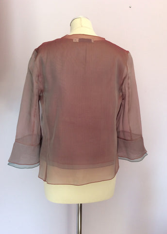 LUIS CIVIT MAUVE SILK 3 PIECE OUTFIT SIZE 14 - Whispers Dress Agency - Womens Suits & Tailoring - 3