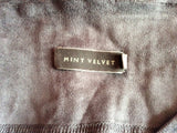Mint Velvet Dark Grey Velour Leggings Size L - Whispers Dress Agency - Sold - 2