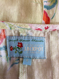 Jackpot By Carli Gry Lemon Floral Print Linen Dress Size 4 UK XL - Whispers Dress Agency - Sold - 4