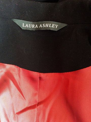 Laura Ashley Black Suit Jacket Size 10 - Whispers Dress Agency - Sold - 4