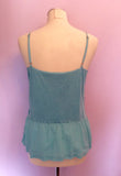 Sandwich Turquoise Camisole Top & Cardigan Size L - Whispers Dress Agency - Sold - 6
