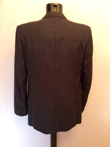 JAEGER CHARCOAL GREY CHECK WOOL SUIT SIZE 40R/36W - Whispers Dress Agency - Mens Suits & Tailoring - 3