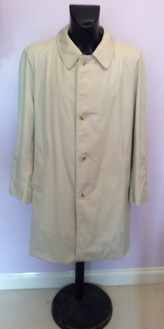 Aquascutum Beige Trench Coat/Mac Size XL - Whispers Dress Agency - Sold - 1