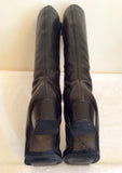 Vintage Bally Black Leather Boots Size 4/37 - Whispers Dress Agency - Sold - 5