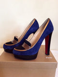 Christian Louboutin Royal Blue Platform Heels Size 6/39 - Whispers Dress Agency - Sold - 3