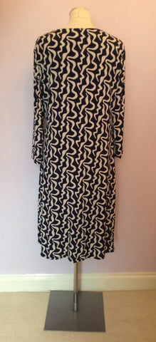 LAURA ASHLEY BLUE & WHITE PRINT DRESS SIZE 20 - Whispers Dress Agency - Sold - 3
