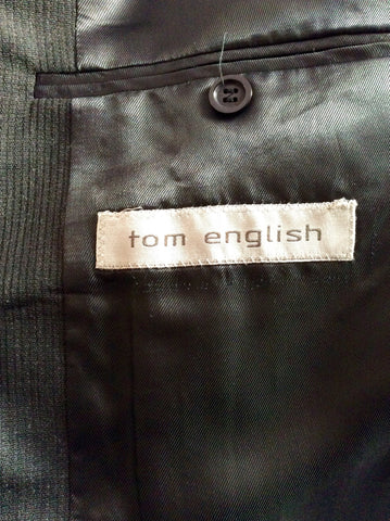 Tom English Charcoal 3 Piece Suit Size 38S/34W/30L - Whispers Dress Agency - Mens Suits & Tailoring - 6