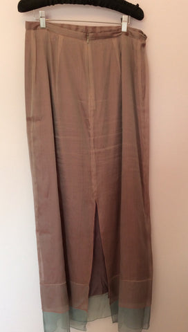 LUIS CIVIT MAUVE SILK 3 PIECE OUTFIT SIZE 14 - Whispers Dress Agency - Womens Suits & Tailoring - 6