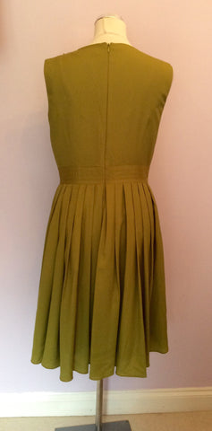 Brand New Ellen Tracy Green Beaded & Jewel Trim Dress Size 12 - Whispers Dress Agency - Womens Dresses - 4