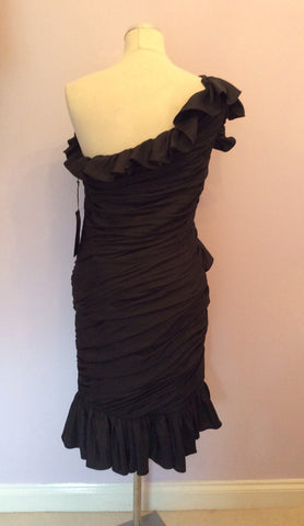 Brand New Forever Unique Black Cocktail Dress Size 10 - Whispers Dress Agency - Womens Dresses - 3