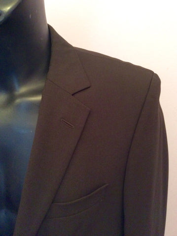 Hugo Boss Dark Brown Wool Suit Jacket Size 38R - Whispers Dress Agency - Mens Suits & Tailoring - 2
