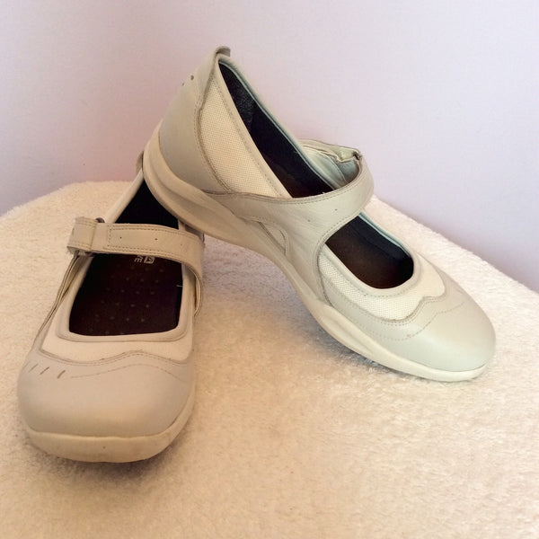Clarks Wave Cruise White Comfort Shoes Size 6/39 - Whispers Dress Agency - Sold - 1
