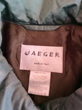 Jaeger Green Lightly Padded Jacket Size M - Whispers Dress Agency - Sold - 4