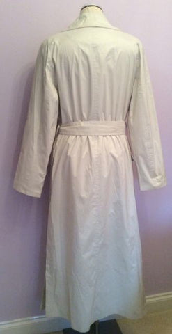 Loft Fashion Ivory Belted Mac Size 38 UK 10/12 - Whispers Dress Agency - Sold - 3