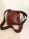 Mulberry Brown Leather Antony Cross Body Messenger Bag - Whispers Dress Agency - Sold - 3