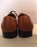 Edwards 1830 Tan Brown Leather Lace Up Shoes Size 7 /41 - Whispers Dress Agency - Mens Formal Shoes - 4