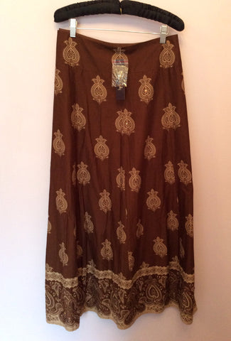 BRAND NEW LONG TALL SALLY BROWN EMBELLISHED LONG MAXI SKIRT SIZE 20 - Whispers Dress Agency - Womens Skirts - 1