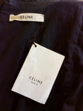 BRAND NEW CELINE BLACK LEATHER DRESS SIZE 42 UK 12 - Whispers Dress Agency - Womens Dresses - 7