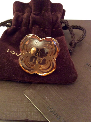Louis Vuitton Gold Adjustable Ring In Box - Whispers Dress Agency - Womens Jewellery - 2