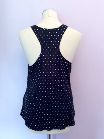 3 x Jack Wills Silk & Cotton Blend Vest Tops Size 10 - Whispers Dress Agency - Sold - 3
