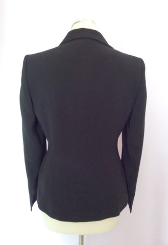 Laura Ashley Black Suit Jacket Size 10 - Whispers Dress Agency - Sold - 3