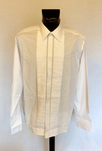 Scott & Taylor White Dress Shirt Size 17" - Whispers Dress Agency - Sold