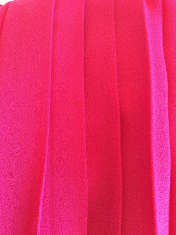 Vintage Jaeger Pink Wool Cardigan & Pleated Skirt Size 10 Fit Approx 8 - Whispers Dress Agency - Sold - 7