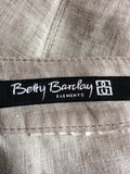 BETTY BARCLAY GREY LINEN JACKET/TOP & TROUSER SUIT SIZE 10 - Whispers Dress Agency - Womens Suits & Tailoring - 6