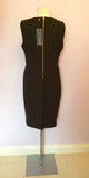 Brand New Episode Black & Gold Trim Ponte Pencil Dress Size 16 - Whispers Dress Agency - Womens Dresses - 3