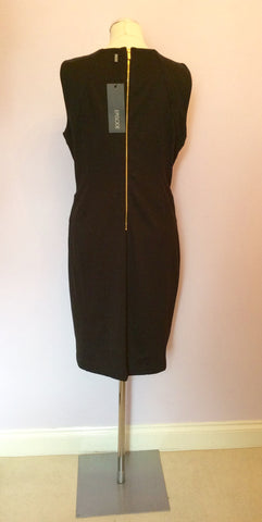 Brand New Episode Black & Gold Trim Ponte Pencil Dress Size 16 - Whispers Dress Agency - Womens Dresses - 3