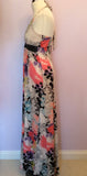 Firetrap Bellamy Multi Coloured Maxi Dress Size M - Whispers Dress Agency - Sold - 5