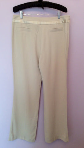BRAND NEW COAST NATURAL 'ROISELLA' TROUSERS SIZE 14 - Whispers Dress Agency - Womens Trousers - 3